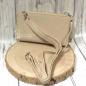 Preview: kleine Handtasche-Geldbeutel in beige