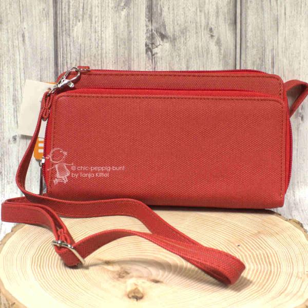 Handtasche-Geldbeutel klein rot