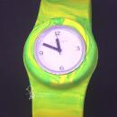 Armbanduhr SlappStixx Motive Camouflage grün - gelb